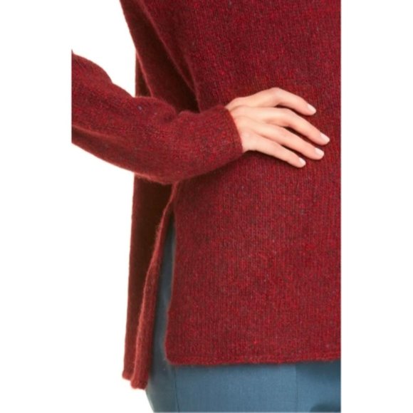 NWOT Vince Donegal Cashmere Crewneck Sweater Small - Picture 2 of 5